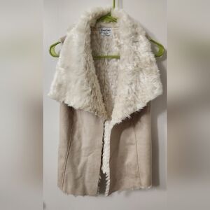 Faux Fur Suede bebe Vest